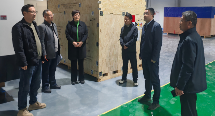 魏辉调研重点项目建设并现场办公解难题