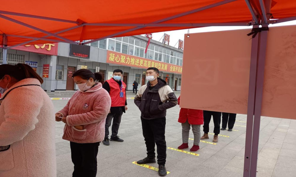 段园镇大庄村疫情防控重如山