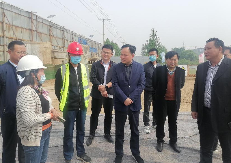 史庆超调研段园省际毗邻地区新型功能区建设情况