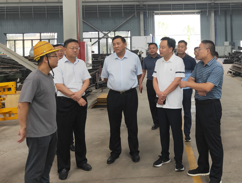 区委副书记区长史庆超带队赴杜集经开区调研